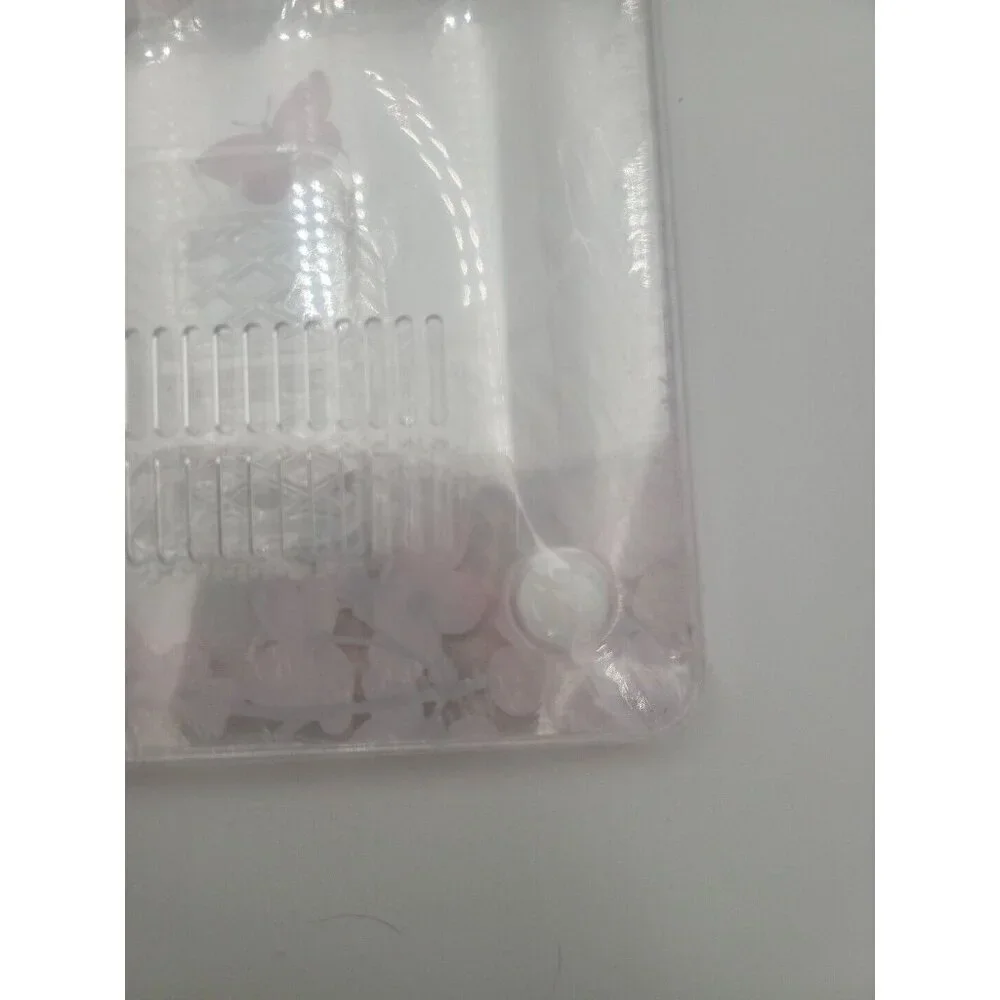 Plastic Hard Case Cover Laptop Shell‎ 8 1/2 By 12 Flowers Butterfly Cherry New